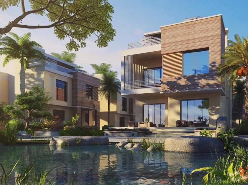 صور Cavana Lakes  Sarai طريق القاهرة السويس — وحدات المشروع